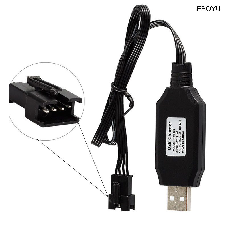 EBOYU 7.4V 2S Ƭ ͸ SM-4P USB 뷱  ..